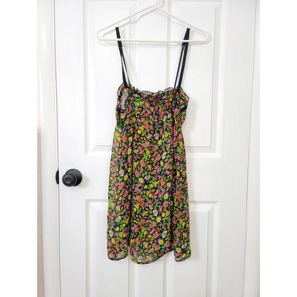 Josie By Natori Sexy Floral See-Through Chemise Size Small - Picture 6 of 7